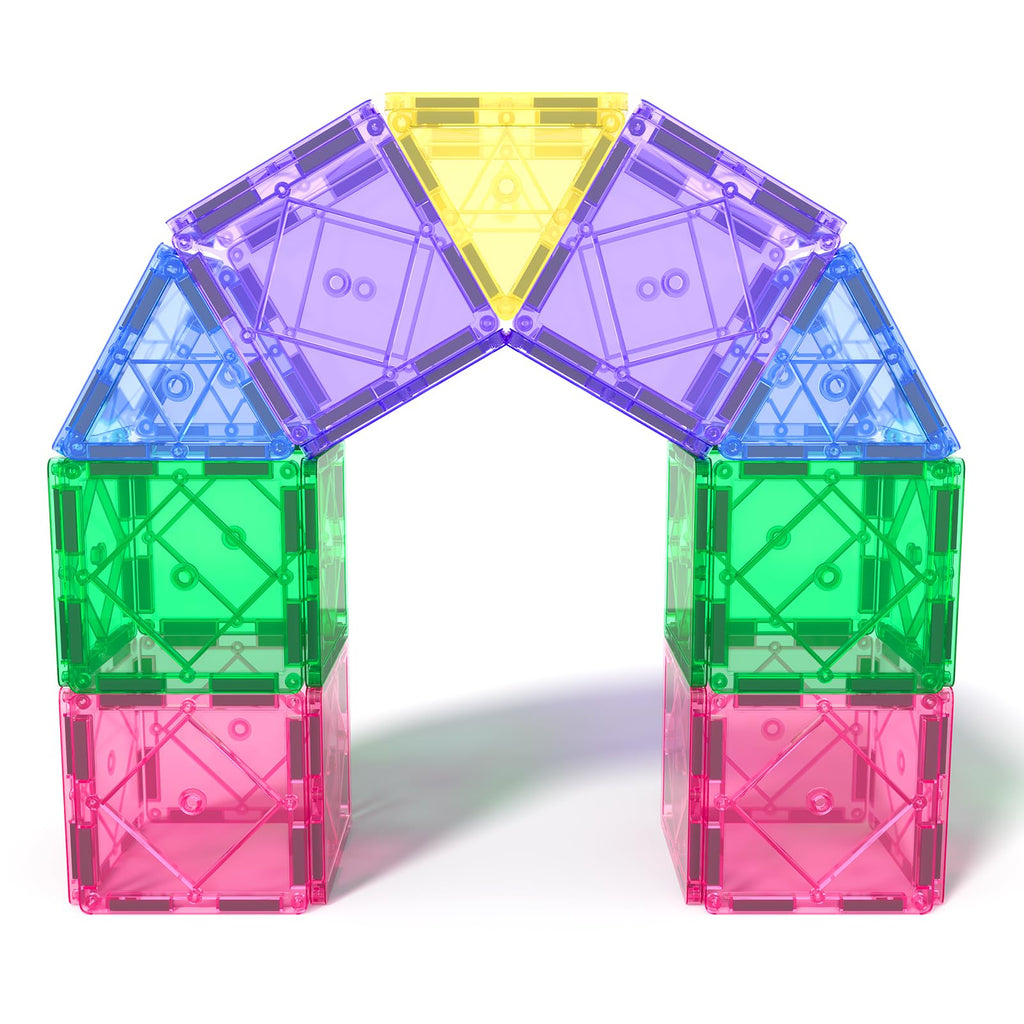Magnetic Tiles Toddler Toys Magnetic Building Blocks for Kids Ages 3-12 STEM Educational Toys for Girls & Boys Sensory Toys for Kids with Autism Classroom Must Haves Outdoor Toys