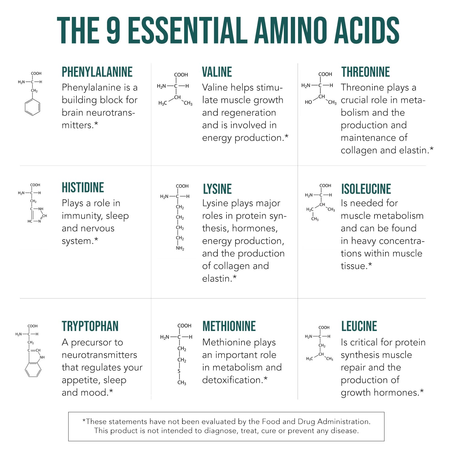 Plant Aminos Organic Essential Amino Acid Supplement (EAAs) & BCAA - 100% Plant-Based Raw, Vegan - All 9 Essential Amino Acids with 18 Total Amino Acids (360 Tablets)