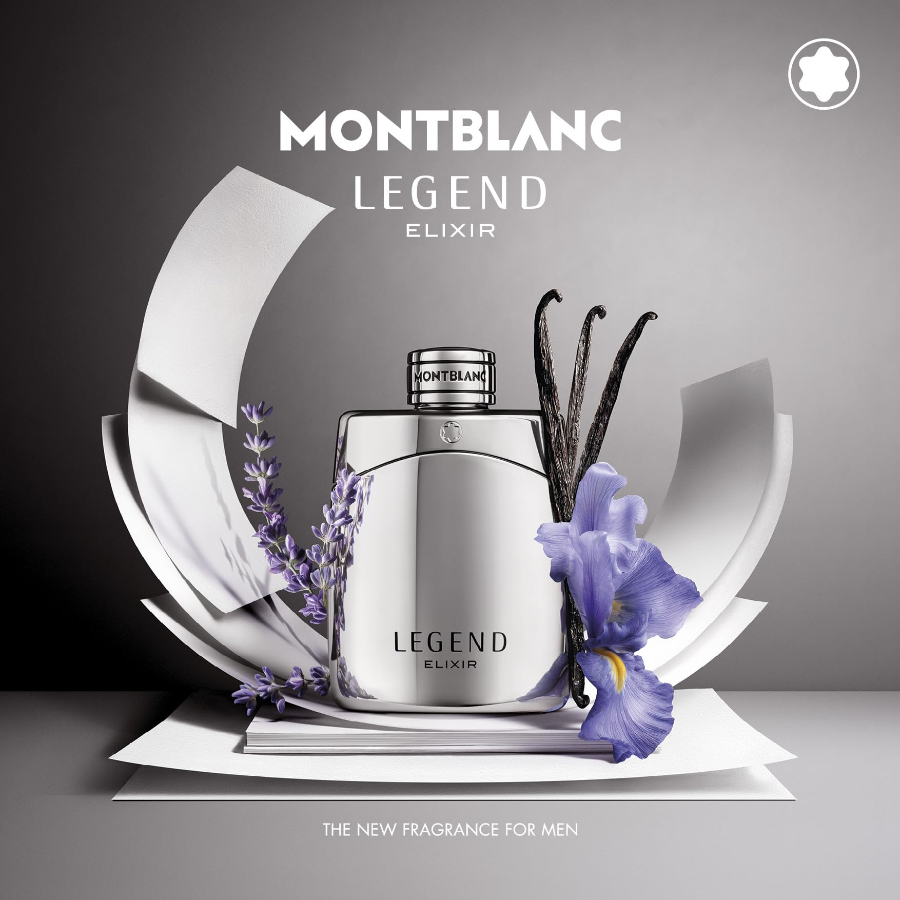MONTBLANC - Legend Elixir Parfum - Men's Fragrance - Fougere Ambery - With notes of Lavender, Iris Germanica & Vanilla - 3.3 fl. oz.