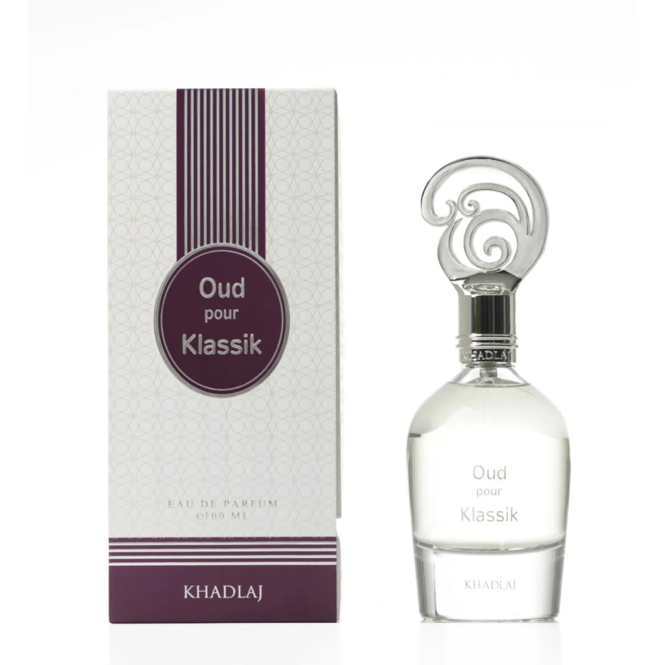 Khadlaj Oud Pour Klassik Eau De Parfum Spray, 3.4 Ounce (Unisex)