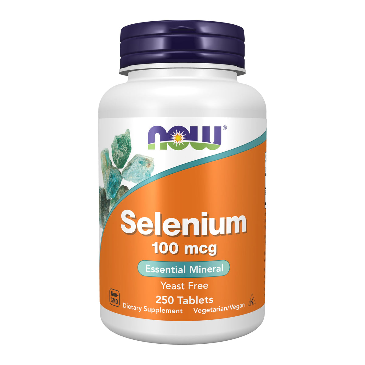 NOW Supplements, Selenium 100 mcg, Essential Mineral, 250 Tabs