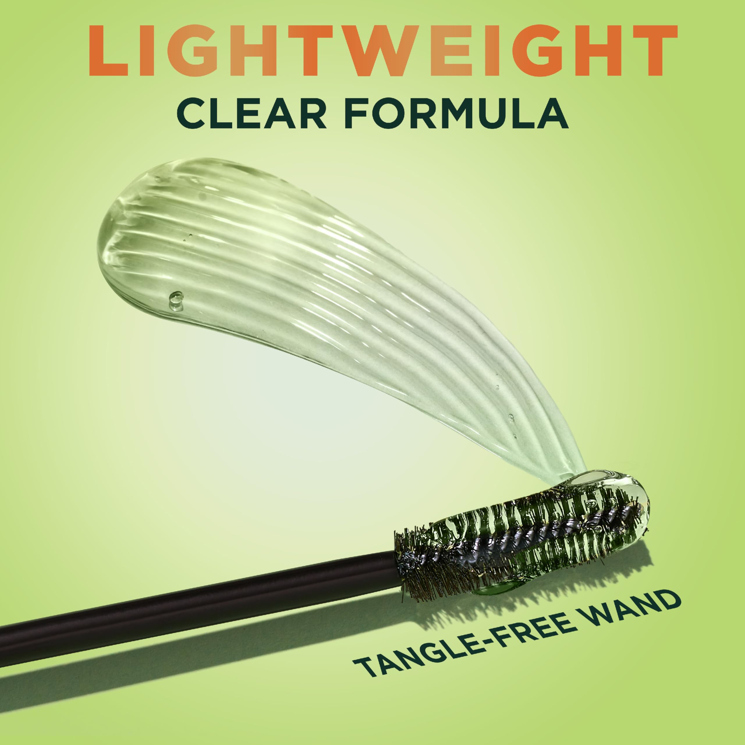 Garnier Fructis Sleek & Shine Frizz Tamer Hair Serum Wand, Flyaway Wand and Hair Mascara Stick, Tame Flyaways Smooth Frizz & Style Edges For Up to 12HRs of Sleek, Slick Back Styling, 0.27 fl oz