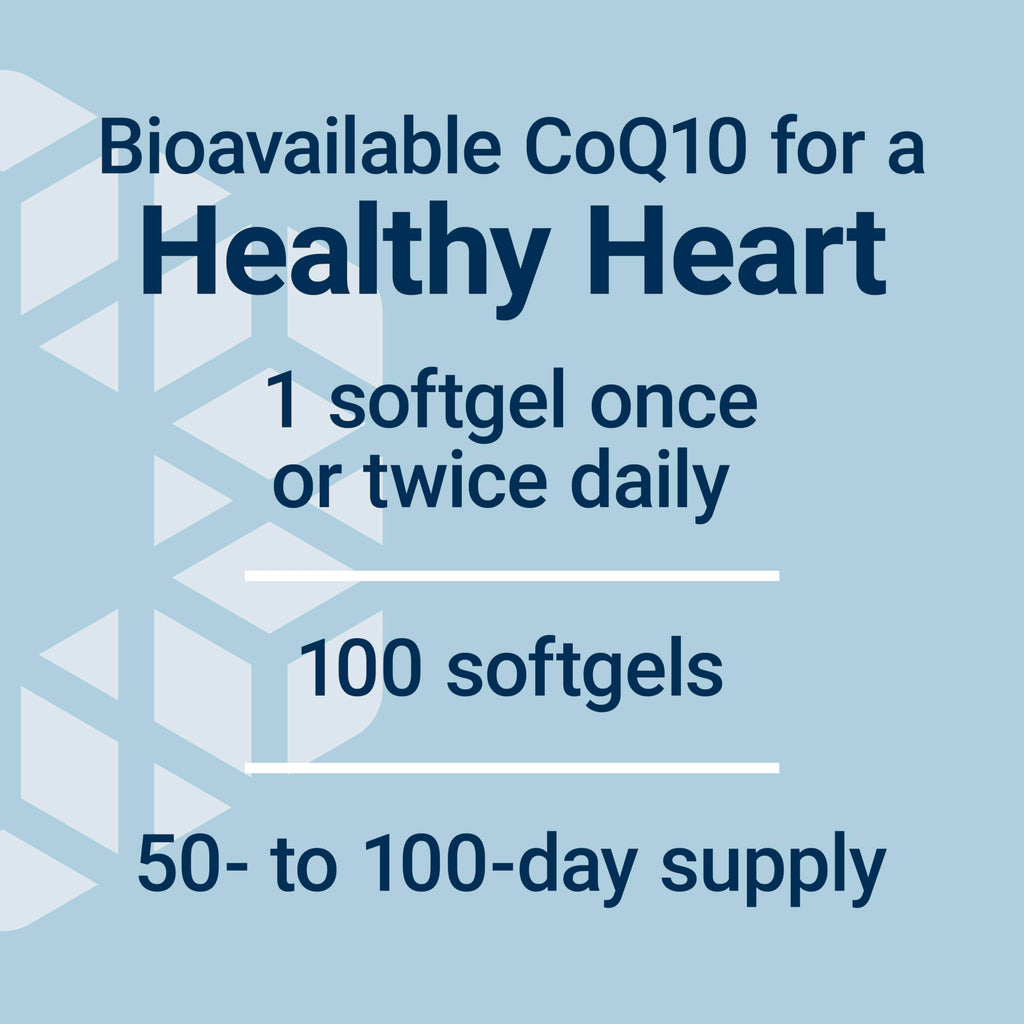 Life Extension Super Ubiquinol CoQ10 with Enhanced Mitochondrial Support, Heart Health Supplement, Maximum Absorption, 50 mg, Non-GMO, Gluten-Free, 100 softgels