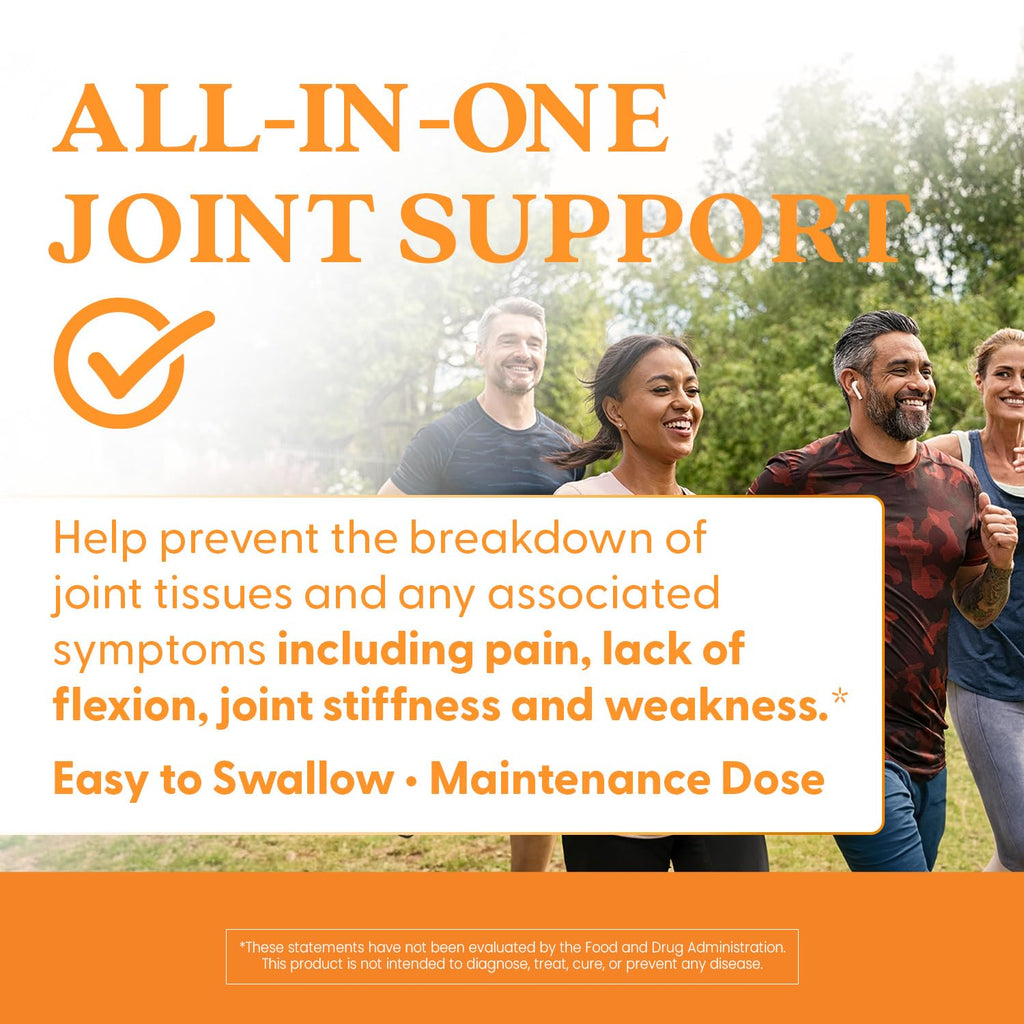 Doctor's Best Glucosamine Chondroitin MSM + UC-II - Joint Health Support Supplement for Women & Men, Nutritional Support for Joint Strength, Hair, Skin, & Nails, Gluten Free, Non GMO - 90 Veg Capsules