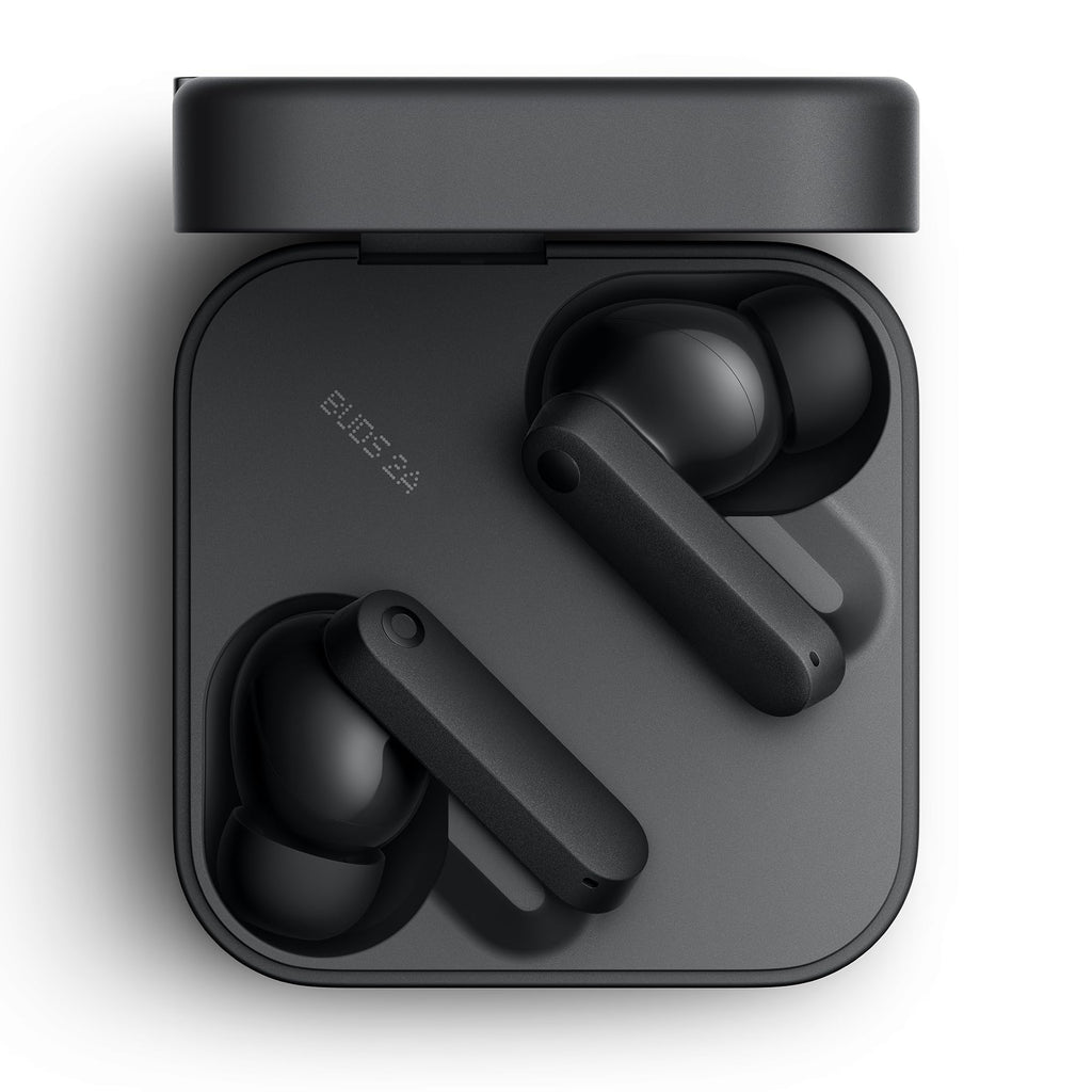 CMF Buds 2a Wireless Earbuds Active Noise Cancelling 42dB Hybrid ANC Bluetooth Headphones, 12.4mm Dynamic Driver for Big Bass, 4 Mic Clear Calls, Sport Ear Buds for iPhone, Android, Dark Grey