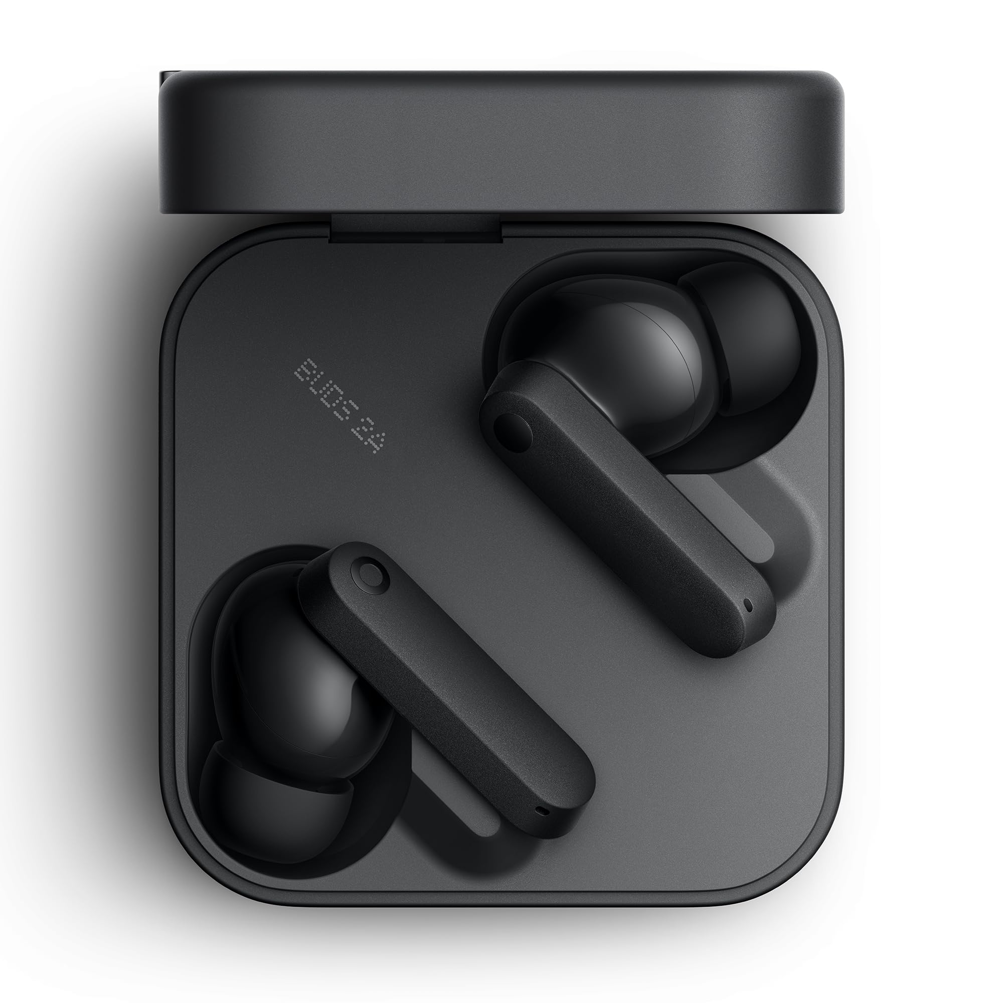 CMF Buds 2a Wireless Earbuds Active Noise Cancelling 42dB Hybrid ANC Bluetooth Headphones, 12.4mm Dynamic Driver for Big Bass, 4 Mic Clear Calls, Sport Ear Buds for iPhone, Android, Dark Grey