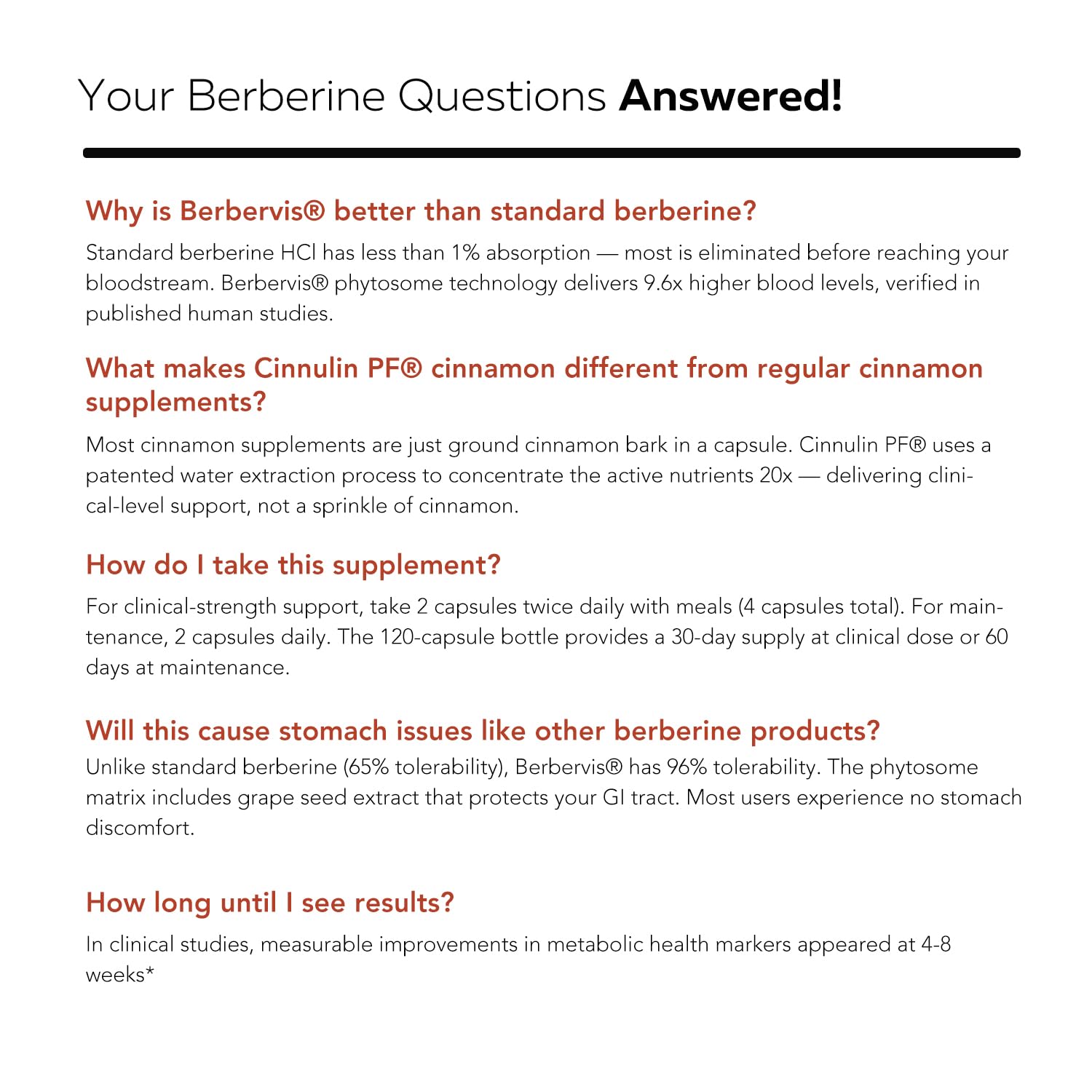 SoActive Berberine + Optimized Cinnamon, 9.6x Enhanced Absorption, Clinically Studied Dose, Patented Berbervis® Phytosome + Cinnulin PF®, Dual-Pathway Metabolism & Cellular Energy Support (120 Caps)