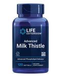 Life Extension Advanced Milk Thistle, Liver Health Supplement, Liver Detox, Cell Division, silymarin, silybin, bioavailable, Gluten Free, Non-GMO, 120 softgels