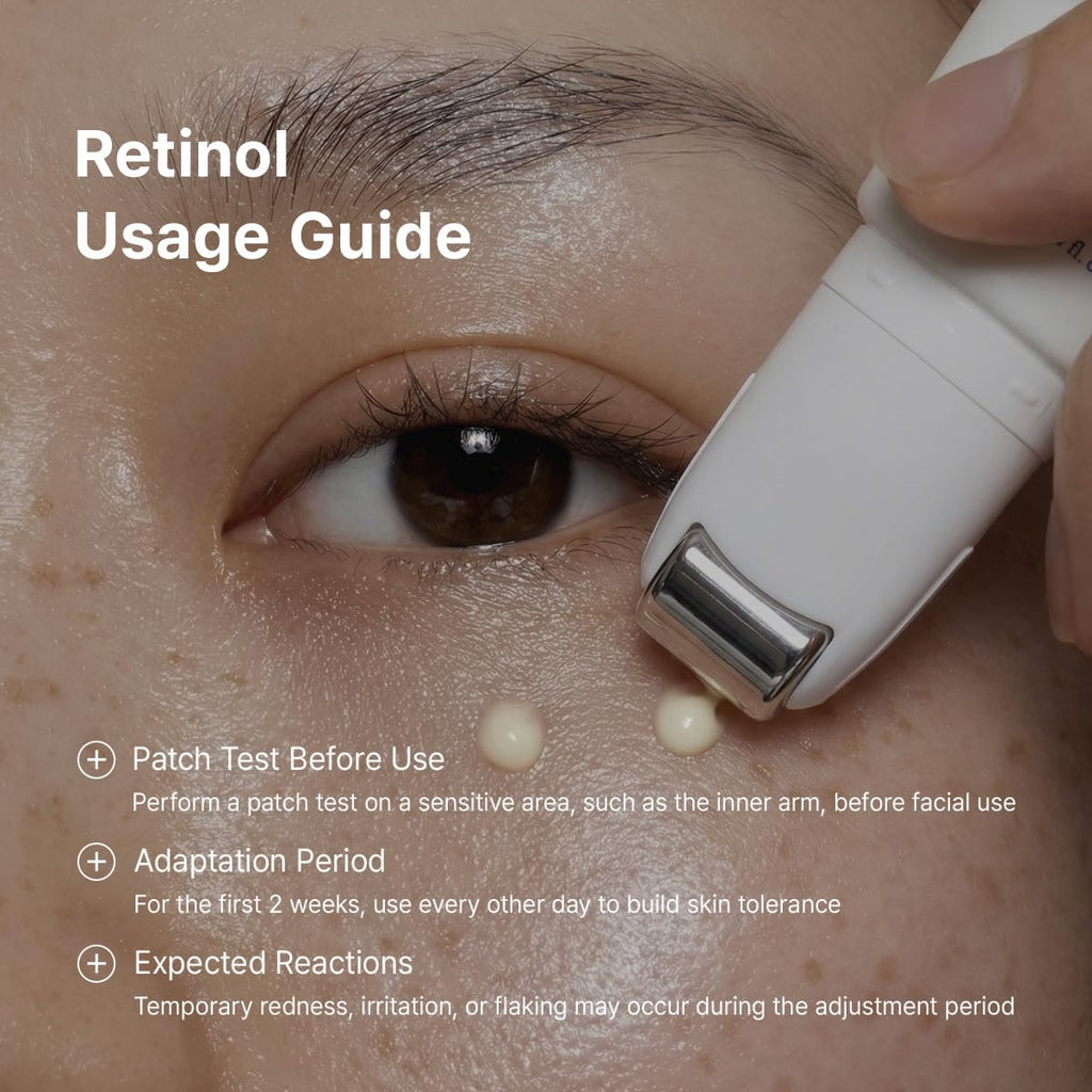 Dr.Althea Retinol Flat Iron Eye Roller, Korean Vegan Skin Care, 0.84 fl oz