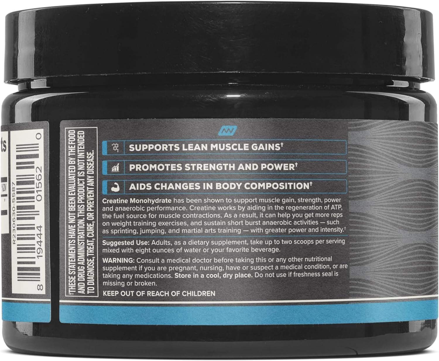 ONNIT Creatine Monohydrate Powder, IGEN™ Non-GMO Tested – 5g Premium Creatine for Muscle Strength, Power & Lean Mass, Supports Brain Health & Cellular Energy, Unflavored, 30 Servings, 5.29 oz 2-Pack