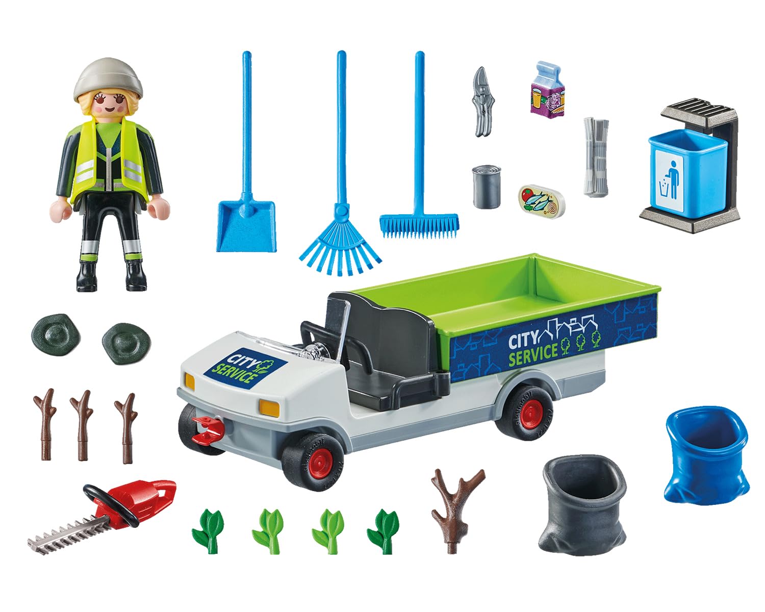 PLAYMOBIL City Action 71433 City Cleaning with Vehicle