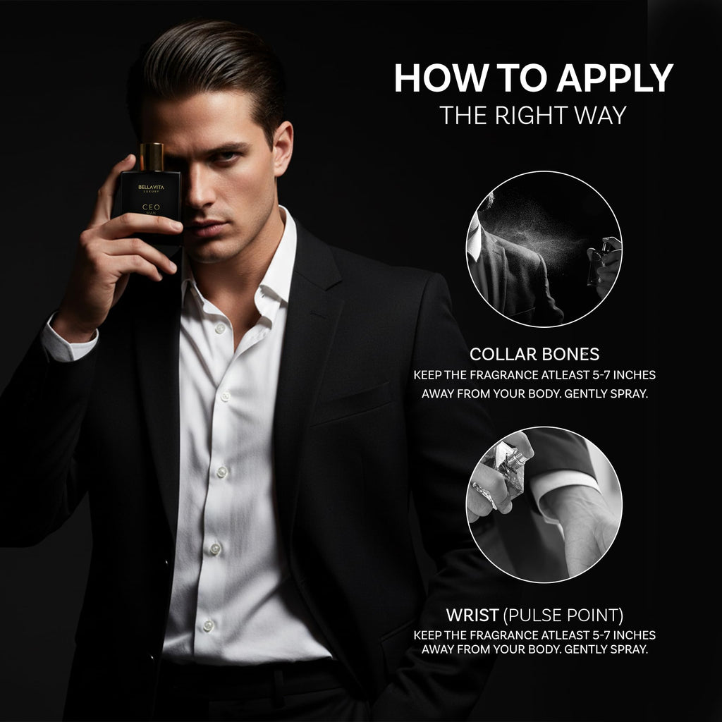 Bellavita Luxury CEO MAN Eau de Parfum | 100 ml | Perfume for Men