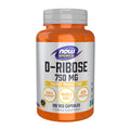 NOW Sports, D-Ribose 750 mg, 120 Veg Caps