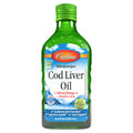 Carlson Cod Liver Oil, 1100 mg, Omega-3s, Green Apple, 250 mL (8.4 Fl Oz)