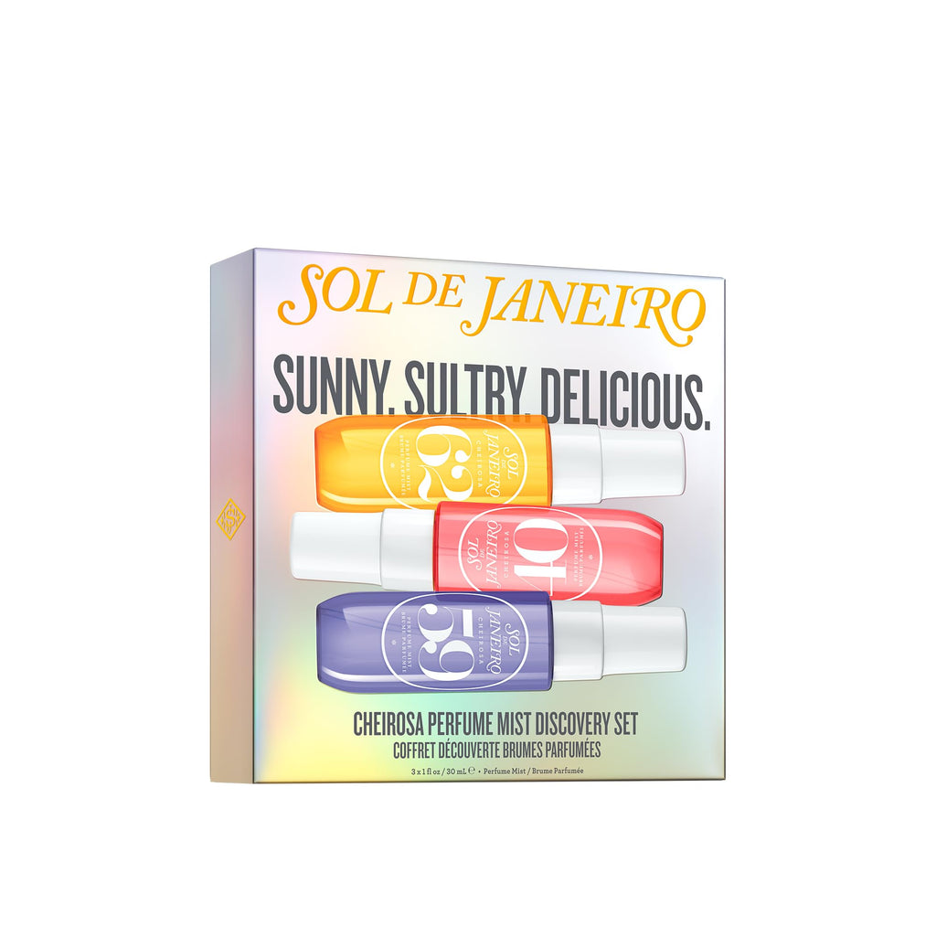 Sol de Janeiro Cheirosa Perfume Mist Discovery Set Cheirosa 62, 40, and 59