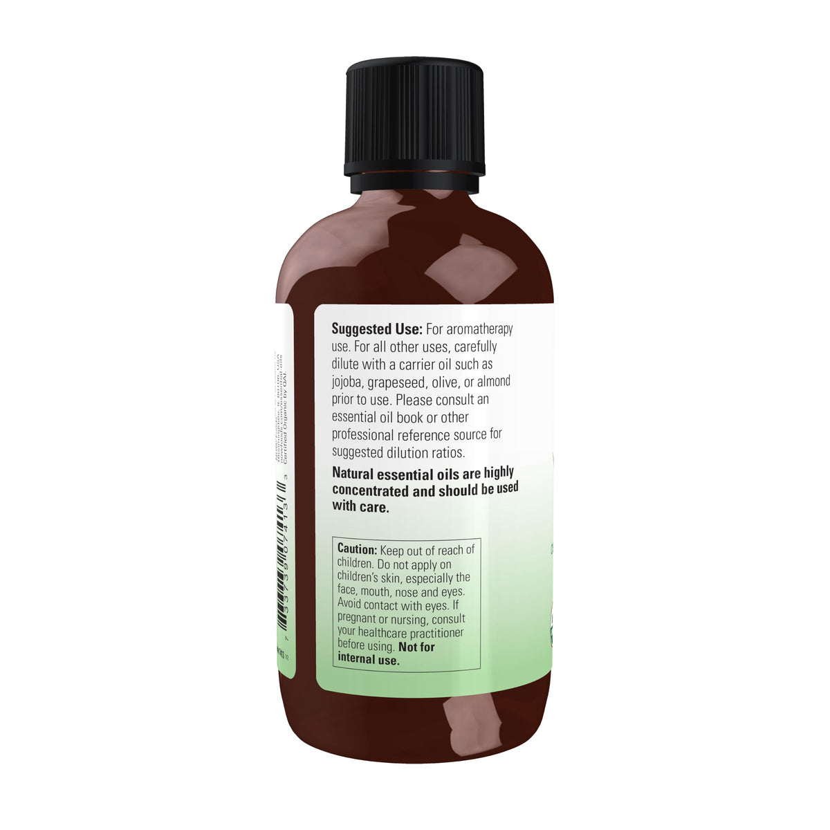NOW Essential Oils, Organic Eucalyptus Globulus Oil, Steam Dist., 4 fl. oz