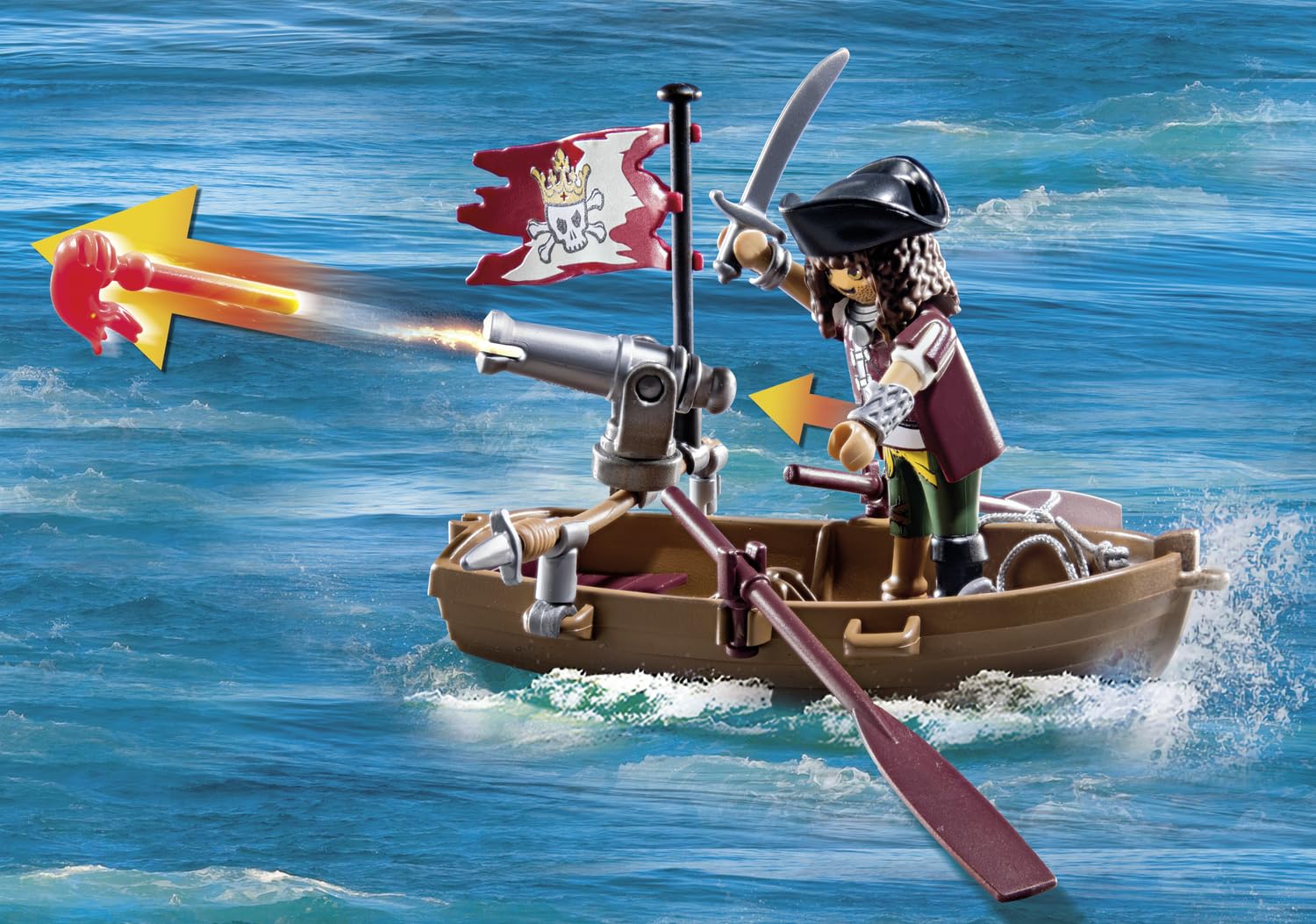 Playmobil Pirates: Battle with The Giant Octopus