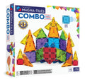 MAGNA-TILES® Combo 46-Piece Magnetic Construction Set, The Original Magnetic Building Brand