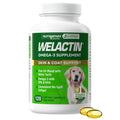 Nutramax Welactin Omega-3 Fish Oil Supplement for Dogs, Softgel Caps, 120ct