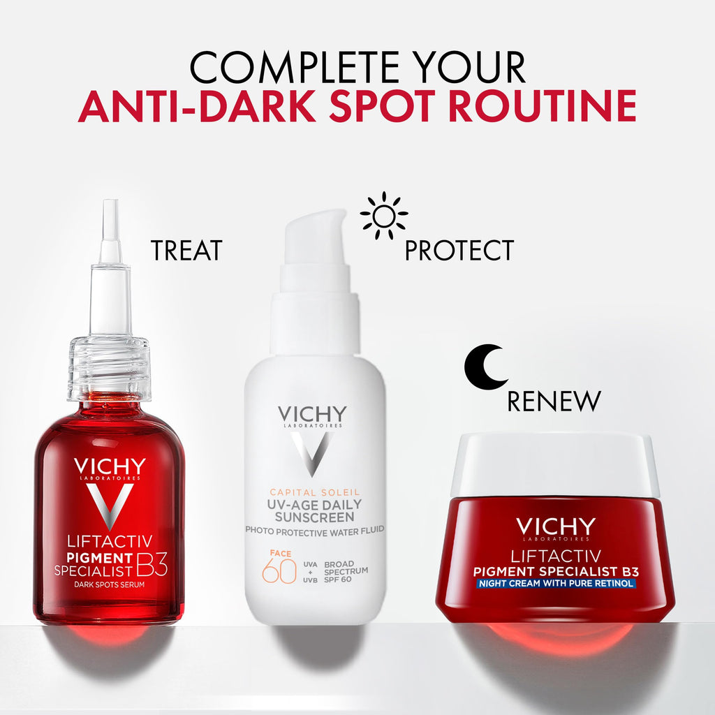 Vichy LiftActiv B3 Dark Spot Face Serum with 8% Niacinamide & Melasyl™, 1oz