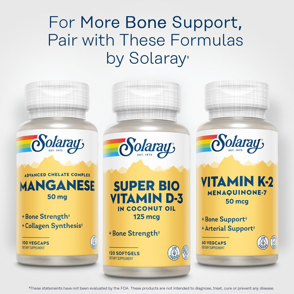 SOLARAY Super Bio Vitamin D3 5000 IU, 120 Softgels