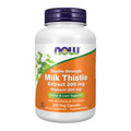 NOW Foods Supplements, Silymarin Milk Thistle Extract 300 mg with Artichoke and Dandelion, Double Strength, 200 Veg Capsules