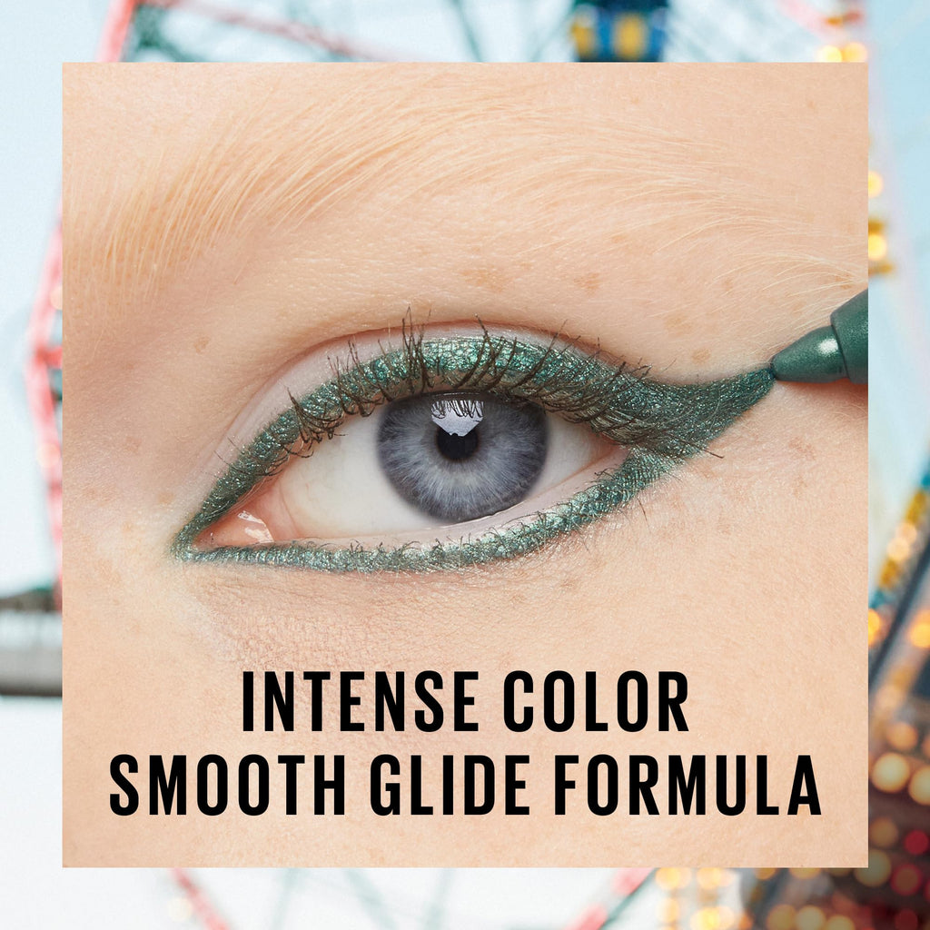 Maybelline Tattoo Studio Sharpenable Gel Pencil Waterproof Eyeliner, Long-Lasting Eyeliner With Smooth Gel Pigments For Up To 36HR Wear, Hunter Green, 1 Count