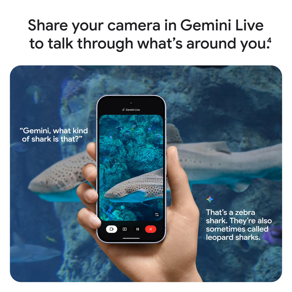 Google Pixel 10 Pro - Unlocked Smartphone with Gemini - Obsidian - 128 GB