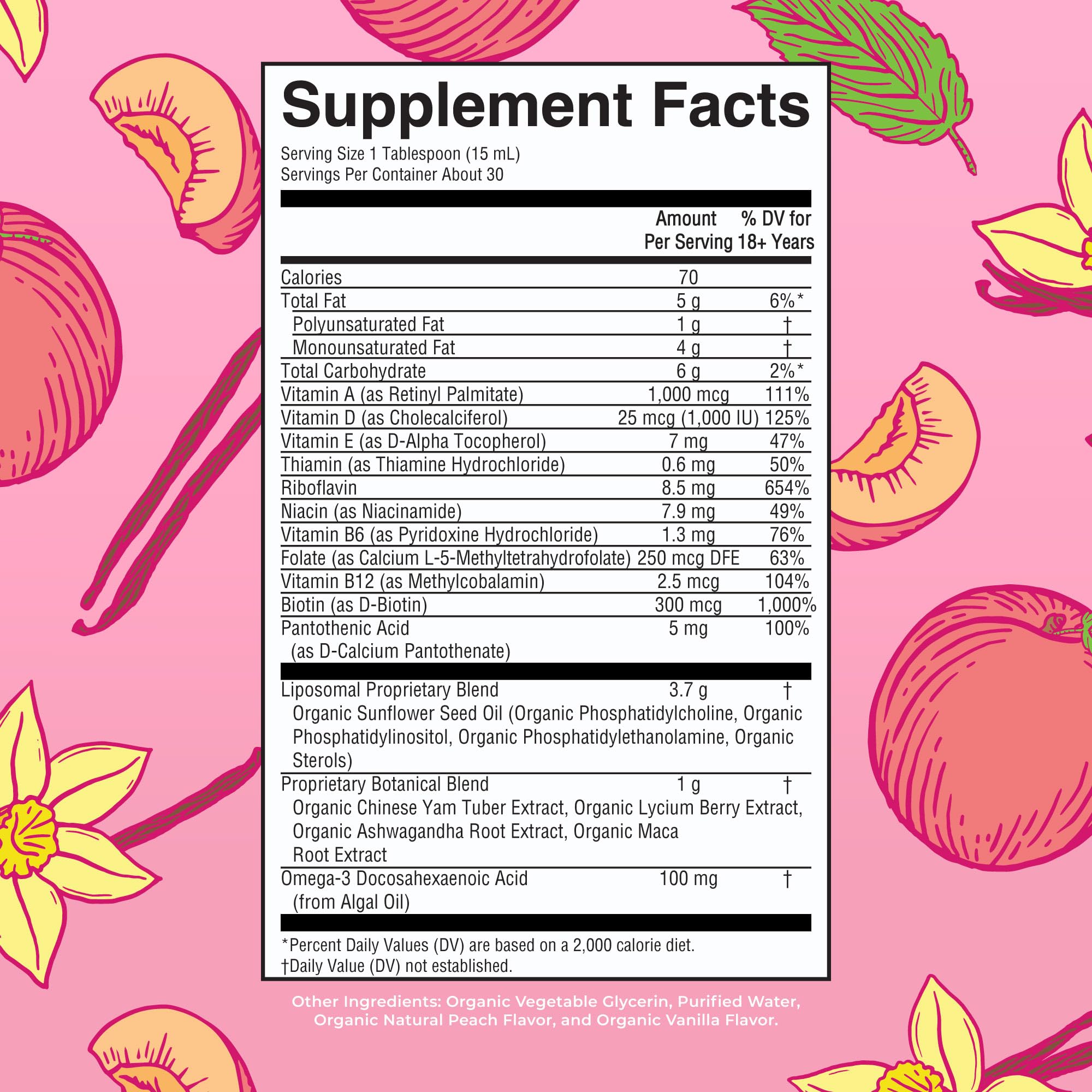 MARYRUTH'S Women's Multivitamin Liposomal, Ultra Absorption, 15.22 Fl Oz
