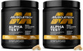 MuscleTech Testosterone Booster for Men,AlphaTest-T-Boost Mens Supplement with Tribulus Terrestris&Boron-Daily Male Gym Workout Supplements for Muscle Growth,Stamina&Energy-240 Pills,(Pack of 2)