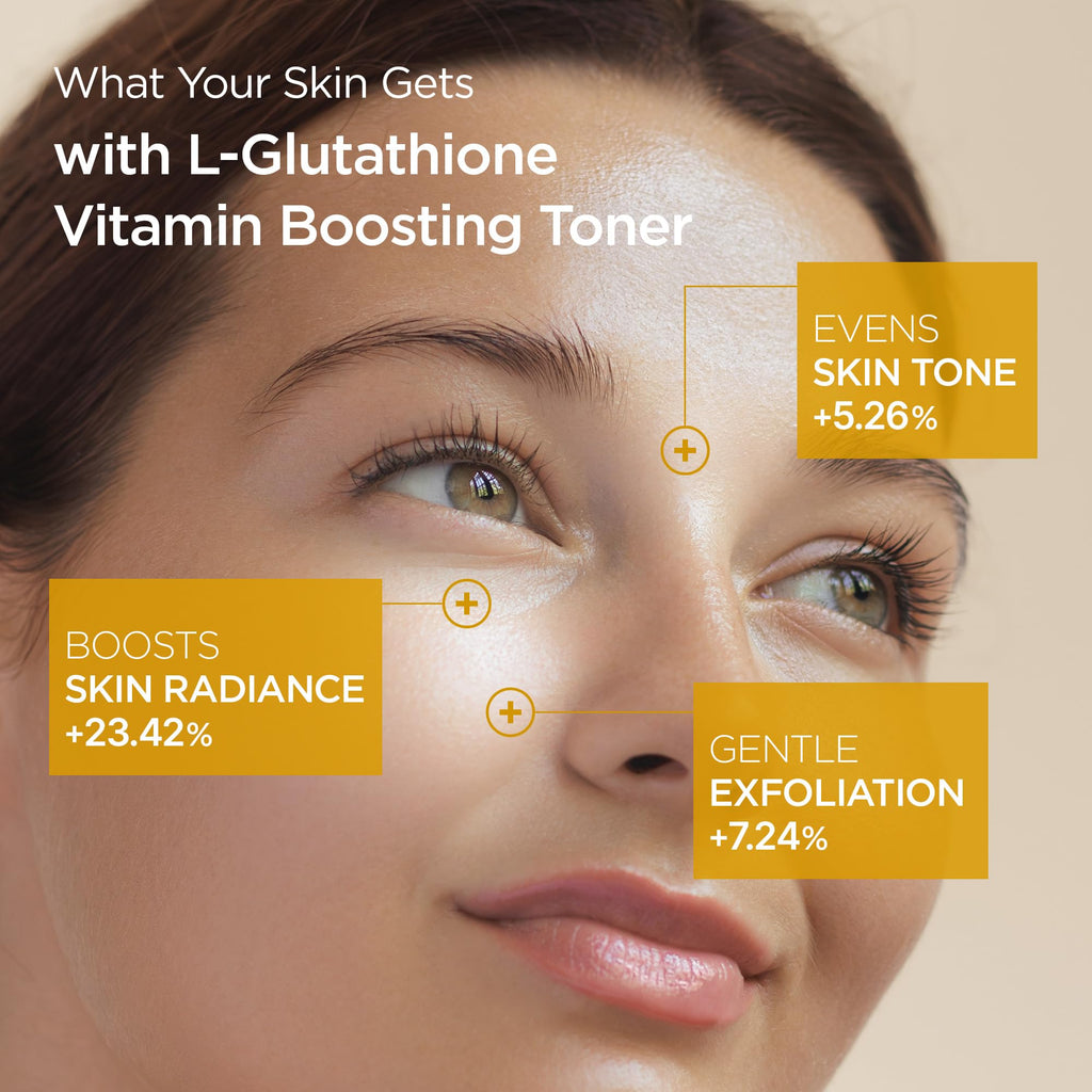 PURCELL L-Glutathione Vitamin Boosting Toner, 5.07 fl oz / 150 ml