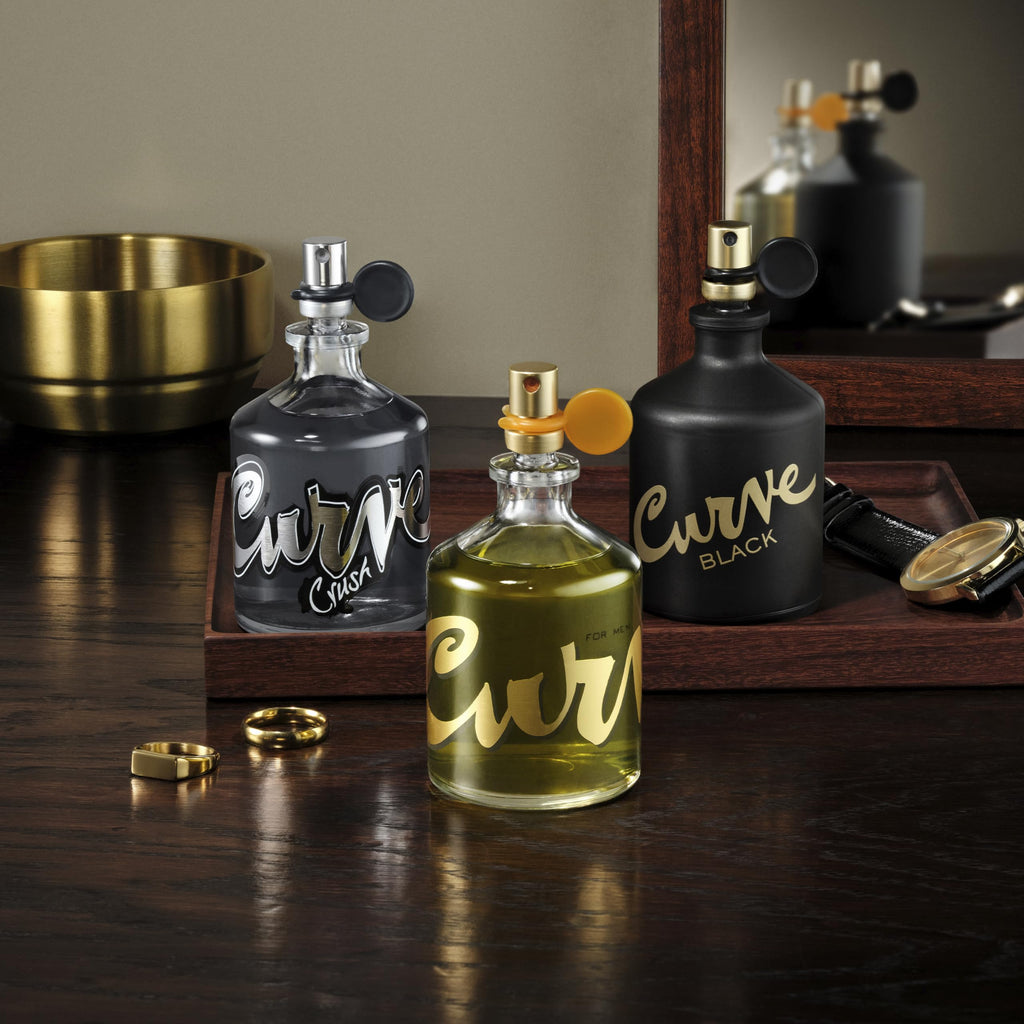 Curve for Men Cologne Spray, Spicy Woody Magnetic Scent for Day or Night, 4.2 fl oz