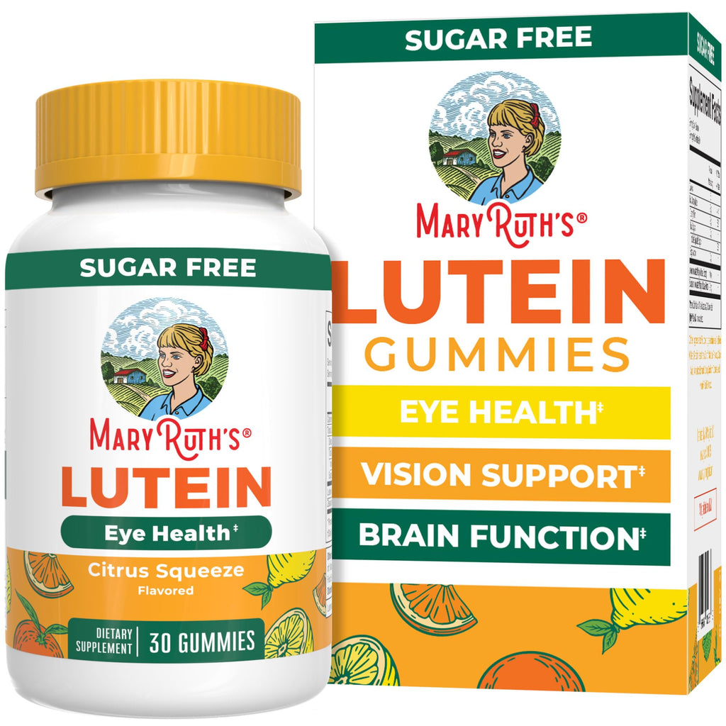 MARYRUTH'S Lutein Gummies with Zeaxanthin, 30 Count, Eye Health