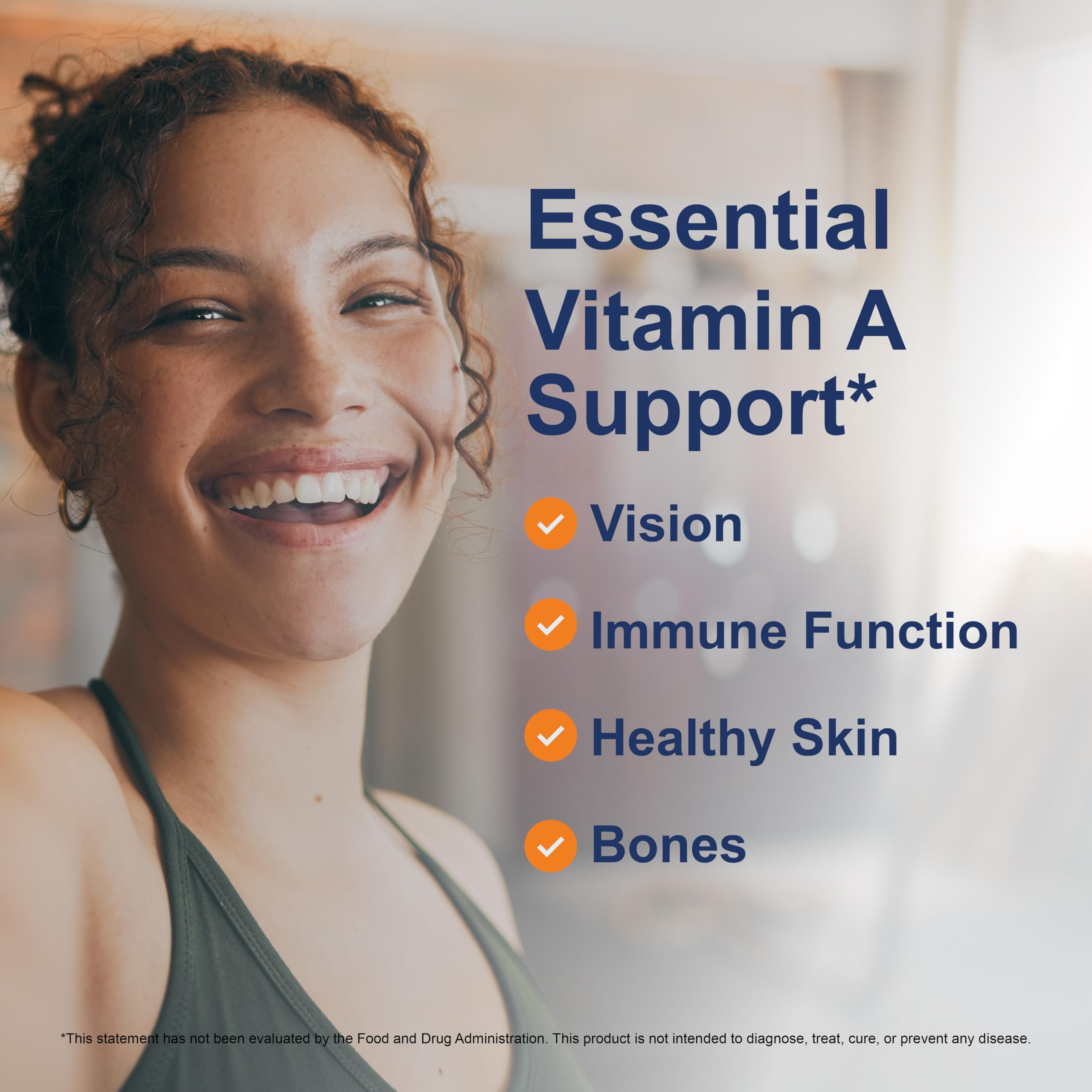 Carlson Vitamin A, 25000 IU (7500 mcg RAE), Vision Health, 250 Softgels