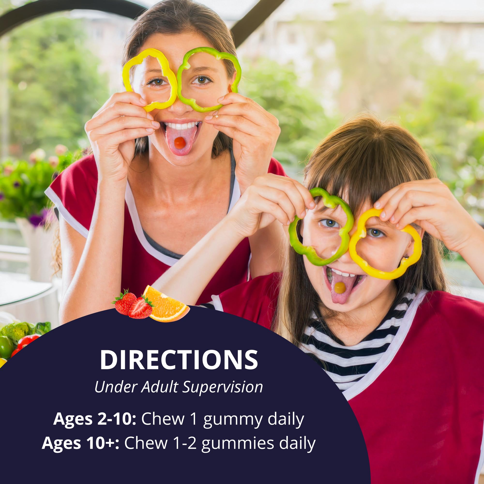 Omega 3 Gummies & Probiotic Gummies Bundle - Brain Growth, Eye Health, Digestive Support in Kid-Friendly Gummies