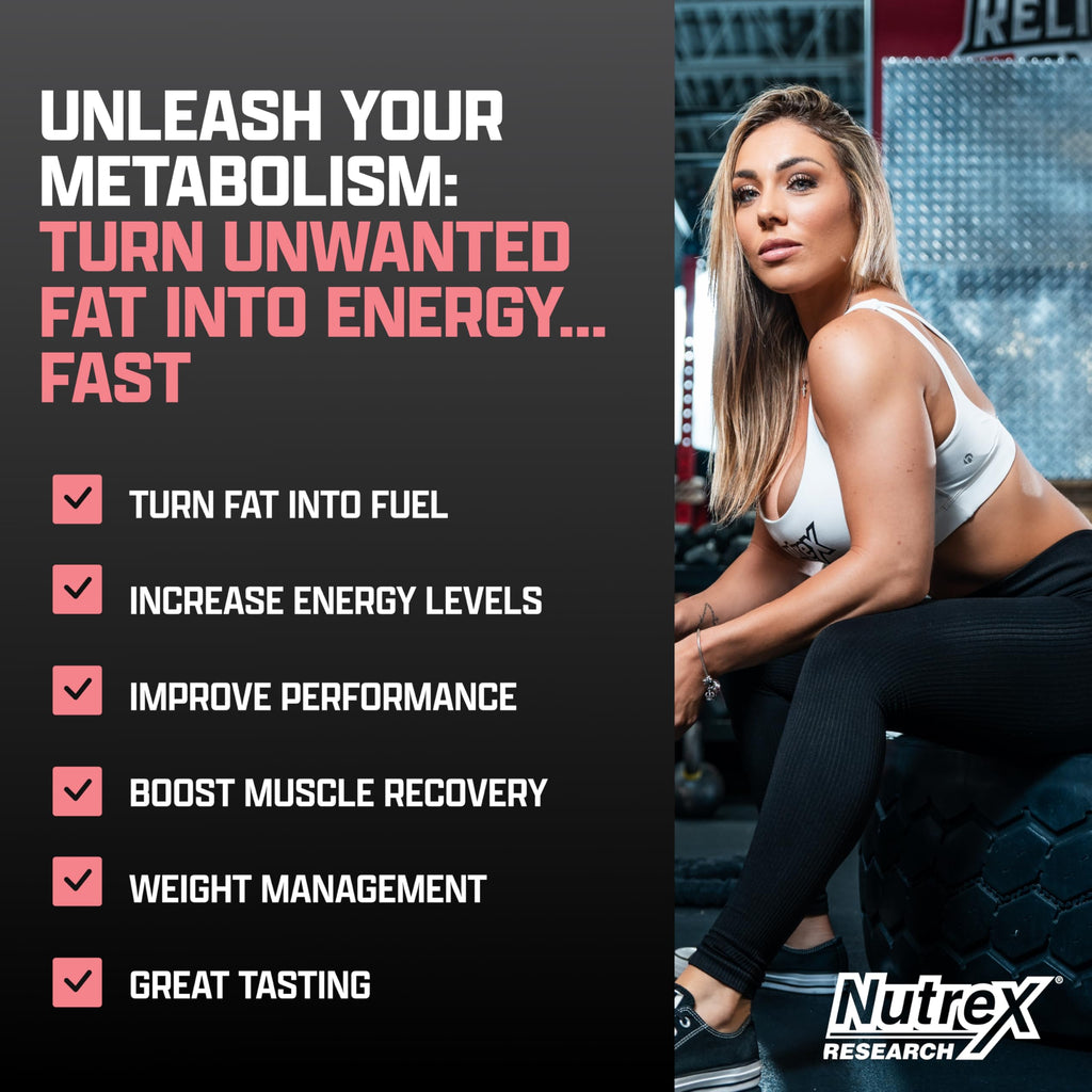 Nutrex Research L Carnitine 3000 - Clinically Dosed L-Carnitine Liquid for Energy, Metabolism & Muscle Recovery - Delicious Passionfruit Guava - No Sugar, No Carbs, No Stimulants - 31 Servings