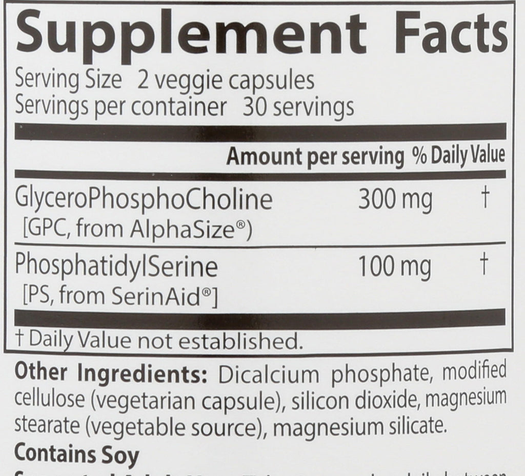 DOCTORS BEST Natural Brain Enhancers, 60 CT