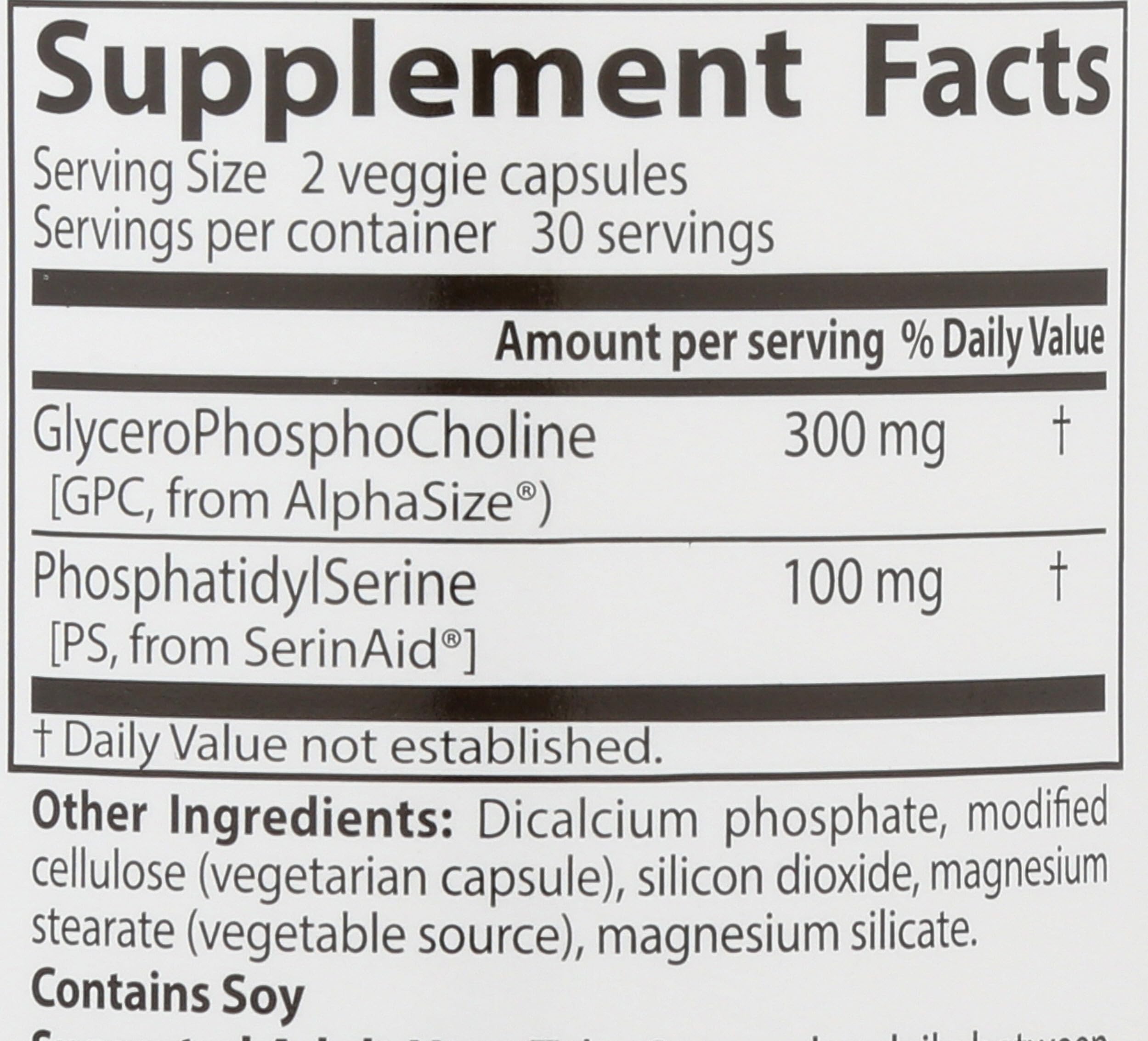DOCTORS BEST Natural Brain Enhancers, 60 CT