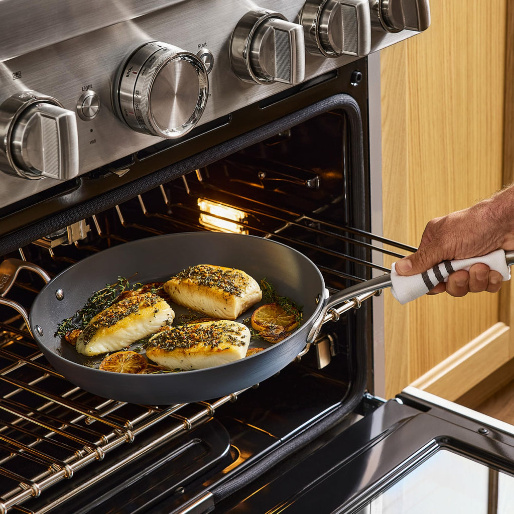All-Clad HA1 Ceramic Nonstick , 2-Piece Fry Pan Set, Induction Ready