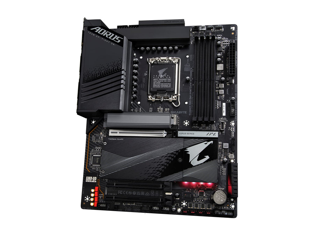 GIGABYTE Z790 AORUS Elite AX LGA 1700 ATX Motherboard, Support Intel Core 14th/13th/12th Gen, DDR5, 16+1+2 Power Phase, 4X M.2, PCIe 5.0, USB-C 3.2, WIFI6E, 2.5GbE, Q-Flash, EZ-Latch, RGB Fusion