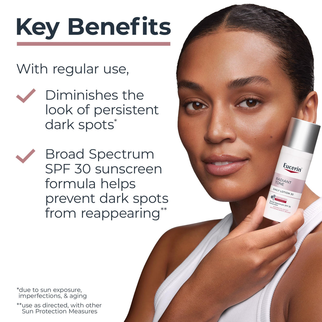 Eucerin Radiant Tone Daily Face Lotion, SPF 30, 1.7 FL OZ