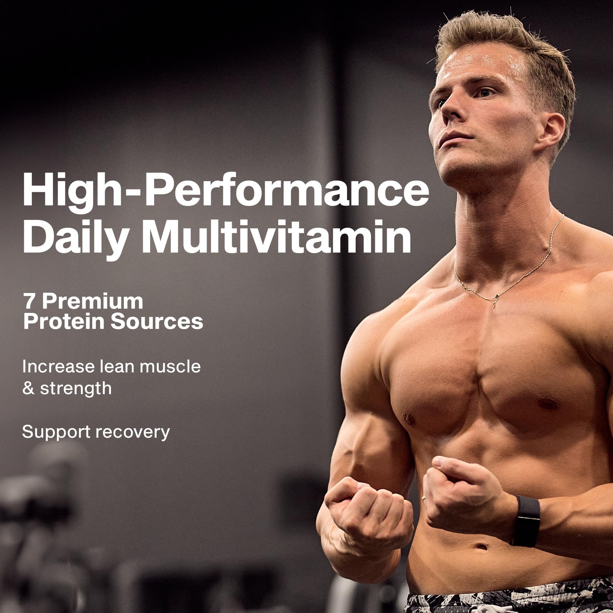 MuscleTech Platinum Multivitamins for Men & Women - Multi-Vitamin Supplement for Immune Support - 18 Vitamins & Minerals, Vitamin A C D E B6 B12 - Daily Workout Supplements for Men - 90 Capsules