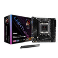 ASRock B650I Lightning WiFi AMD AM5 Mini-ITX Motherboard, Supports AMD Ryzen 9000/8000/7000 Series Processors, DDR5 7200+ (OC), PCIe 5.0 M.2, 2.5G LAN, WiFi 6E, 8+2+1 Power Phase