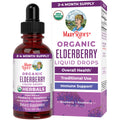 MARYRUTH'S Organic Elderberry Liquid Drops for Adults & Kids, Immunity, 1oz