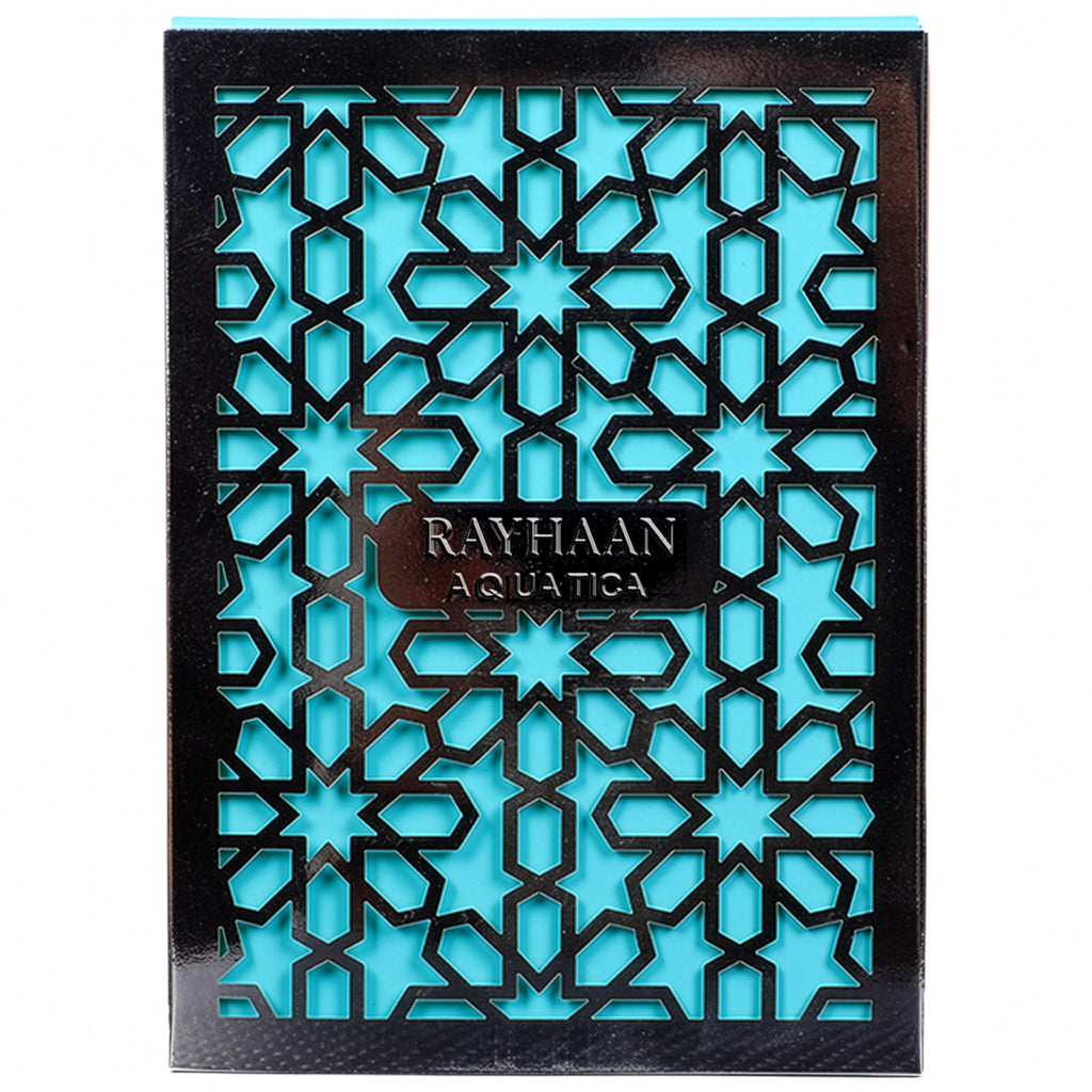 Rayhaan Aquatica – Fresh, Marine, Citrus, Clean – Eau de Parfum Spray Long-Lasting Fragrance for Men, 3.4 Ounce / 100 ml
