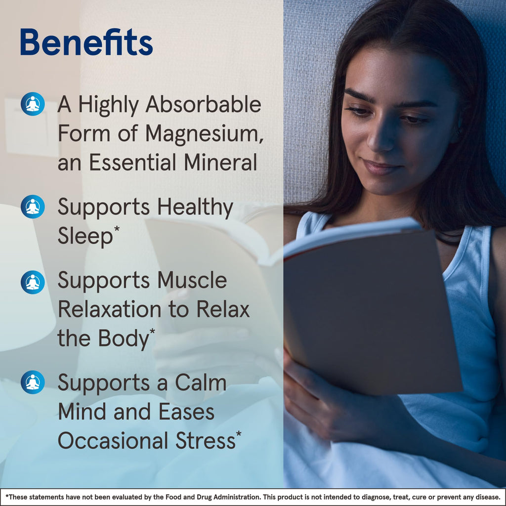 Jarrow Formulas Magnesium Glycinate Veggie Capsules - 360 mg Magnesium per Serving,Supports Relaxation and Healthy Sleep,30 Day Supply,90 Count (Pack of 2)