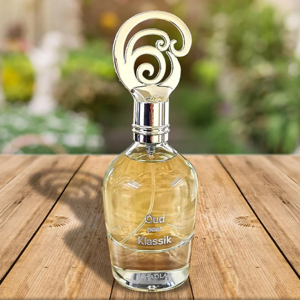 Khadlaj Oud Pour Klassik Eau De Parfum Spray, 3.4 Ounce (Unisex)