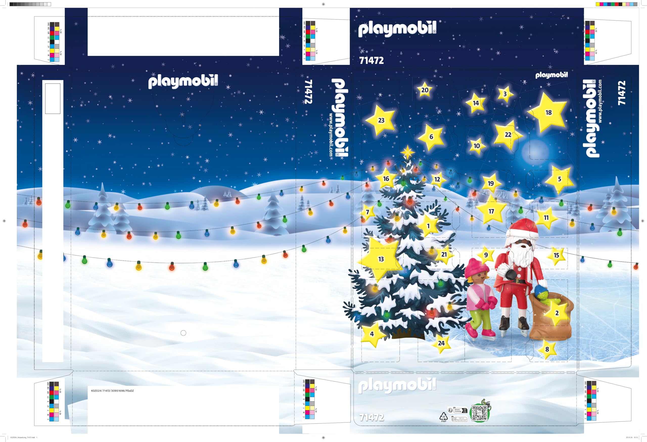 Playmobil Advent Calendar: Trip to the Christmas Market