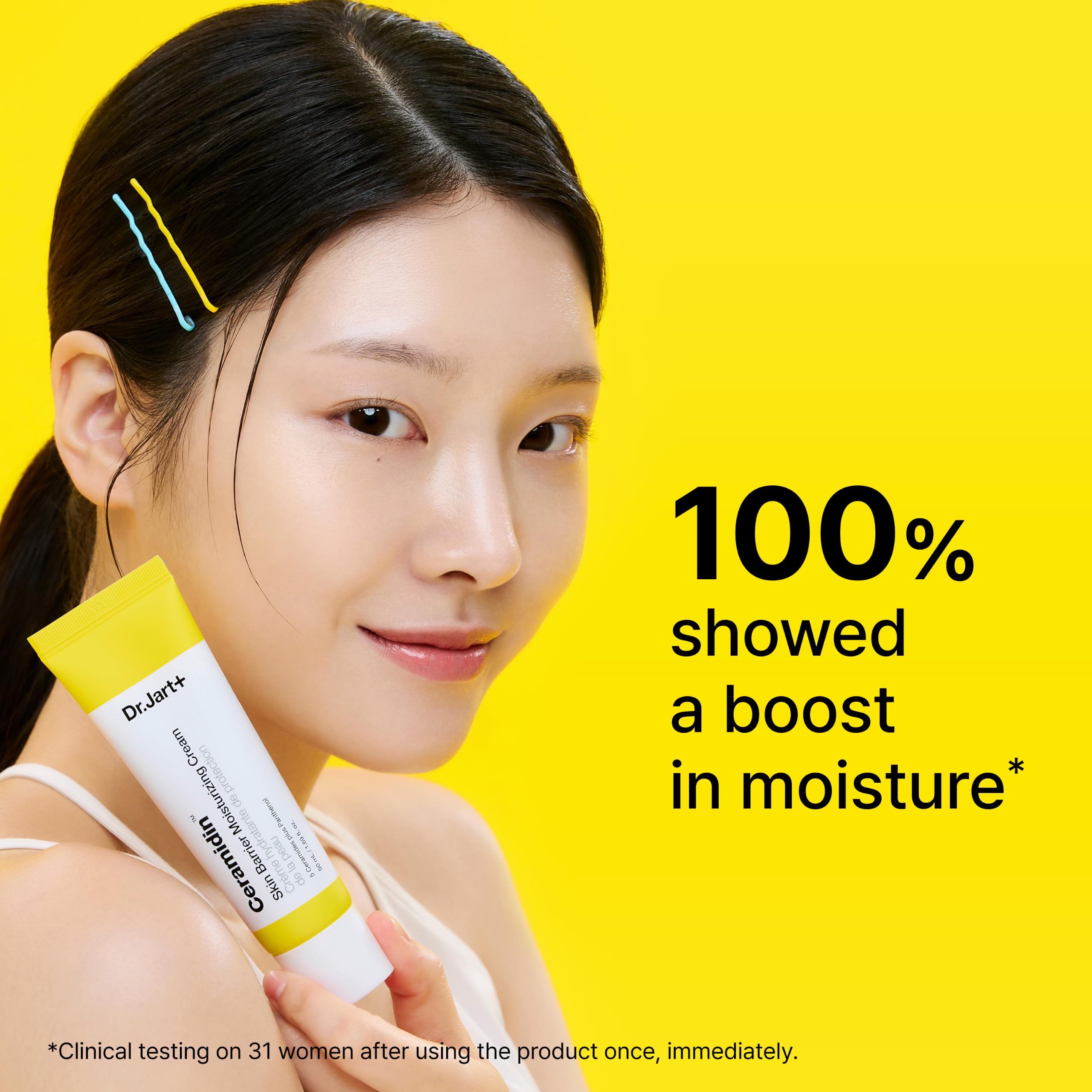 Dr.Jart+ Ceramidin Skin Barrier Korean Face Cream Moisturizer with Ceramides and Panthenol | Korean Skin Care, 1.69 Fl Oz