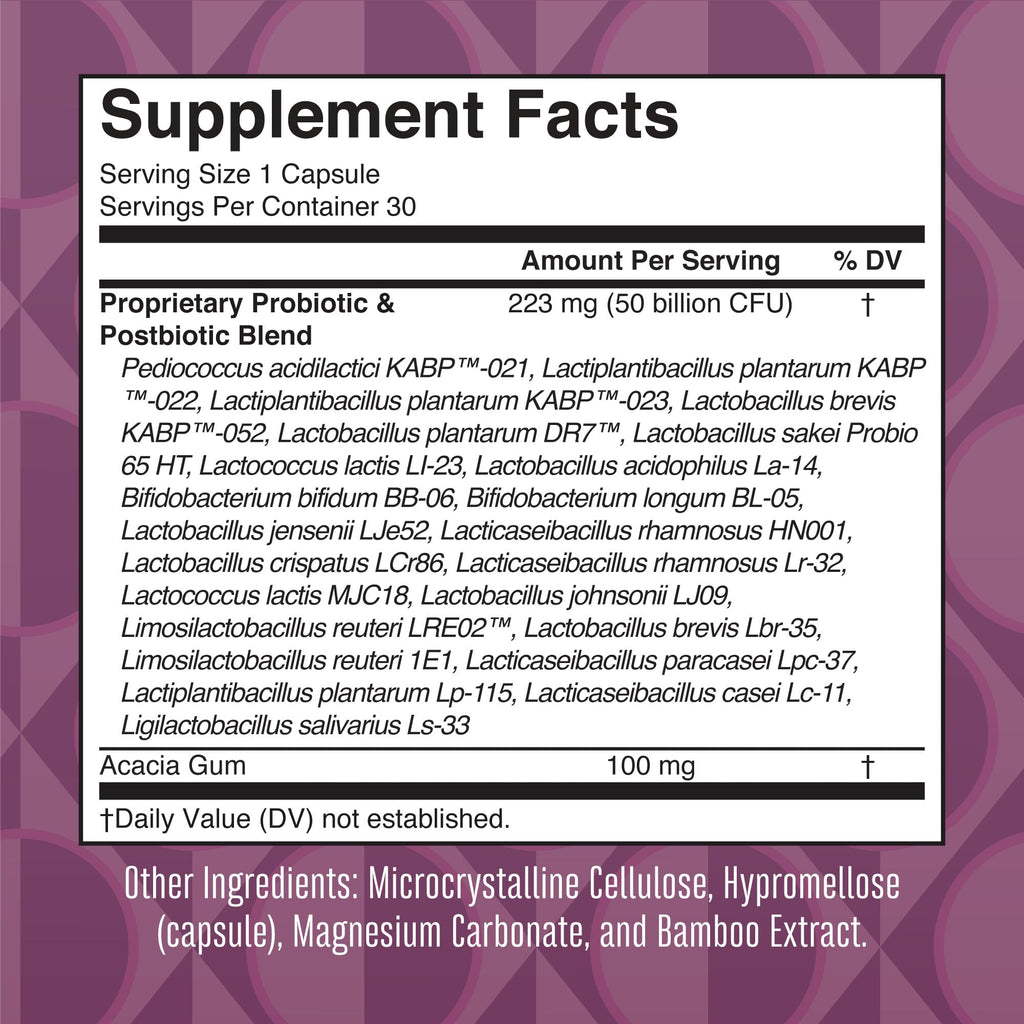 MaryRuth's 3-in-1 Daily Health 40+ Probiotics for Women, 50 Billion CFU